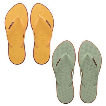 Havaianas 哈瓦仕 夾腳拖鞋 女鞋 人字拖 尖頭 黃/綠 4149584-1788/4149584-1797