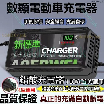 【電動車充電器】電動車 電瓶 鉛酸充電器 48V 12AH 60V 20AH 72V 電動車 三輪車 通用 48v 電瓶