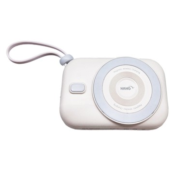 HANG 磁吸自帶式行動電源  PDC  白色