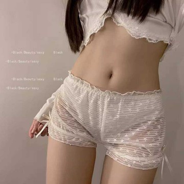 🚀虧本到貨🚀日本🇯🇵蕾絲純欲二合一安全褲女防走光夏季薄款打底褲內褲女新款