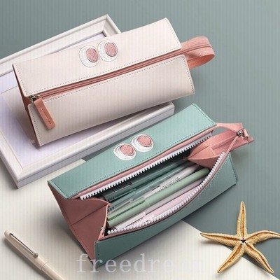 在庫処分 セール ペンケース かわいい筆箱 韓国で人気の文房具 ペンバッグポーチ エスコラー 学 パール ホワイト 通販 Lineポイント最大get Lineショッピング