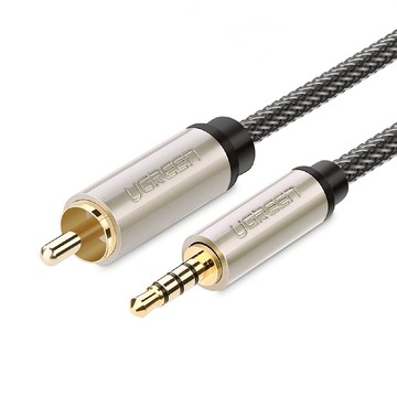 【福利品】綠聯 SPDIF同軸3.5mm轉RCA音源線 發燒級高保真 鍍金接頭 音響電視適用 現貨 隔日到貨