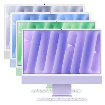 iMac 24吋 (M4) 8核心CPU/8核心GPU/16G記憶體/256G SSD【10個工作天出貨】
