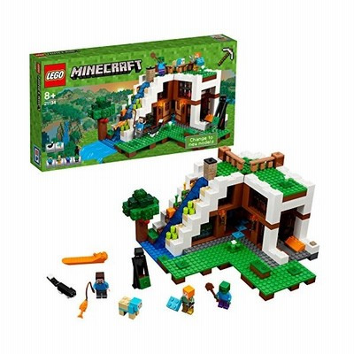 レゴ Lego マインクラフト 滝のふもと 通販 Lineポイント最大get Lineショッピング