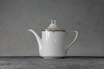 諾麗塔克 晚禮服系列 裝飾藝術風格 鎏金邊復古茶壺