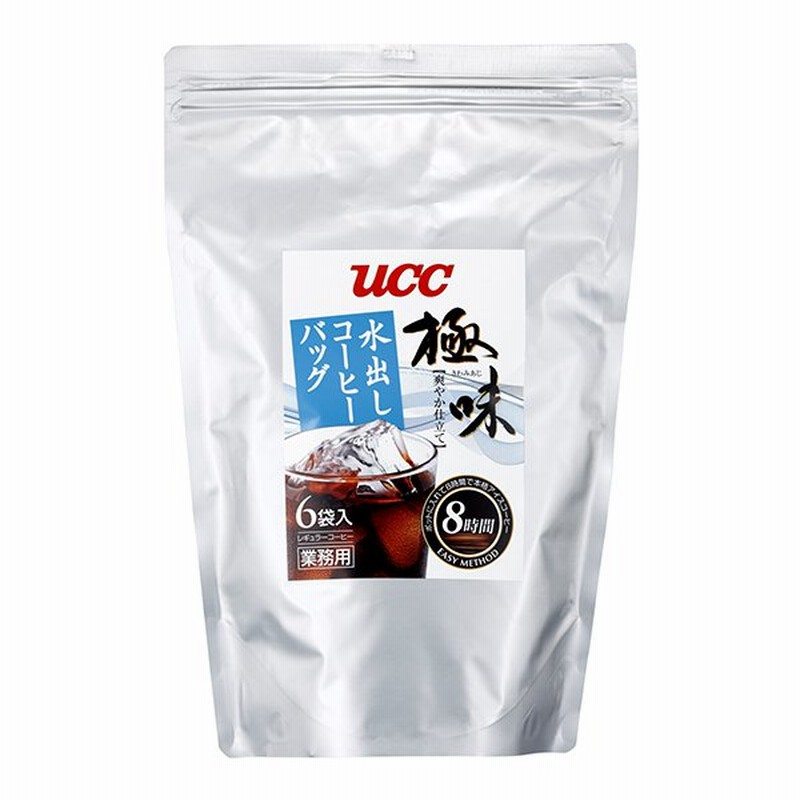UCC 極味 爽やか仕立て水出しコーヒーバッグ 80g×6個 通販 LINEポイント最大0.5%GET | LINEショッピング