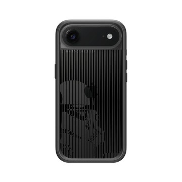 iPhone Air Mod NX -邊框背蓋組合 (相機按鈕) 黑 - 迪士尼-星際大戰 Star Wars - 風暴兵-黑白條紋