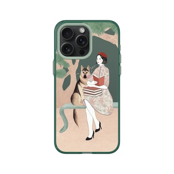 iPhone 15 Pro Max Clear 憂墨綠 - 欣蒂小姐 Miss Cyndi - 靈獸 / 吾與綠木