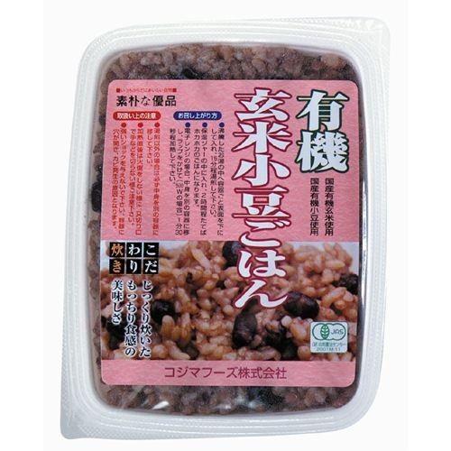 有機玄米小豆ごはん（160g）