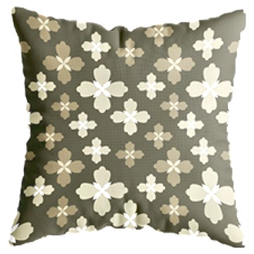 LAMINA 樂米娜 日系綠和風抱枕  櫻之雪  45 x 45cm