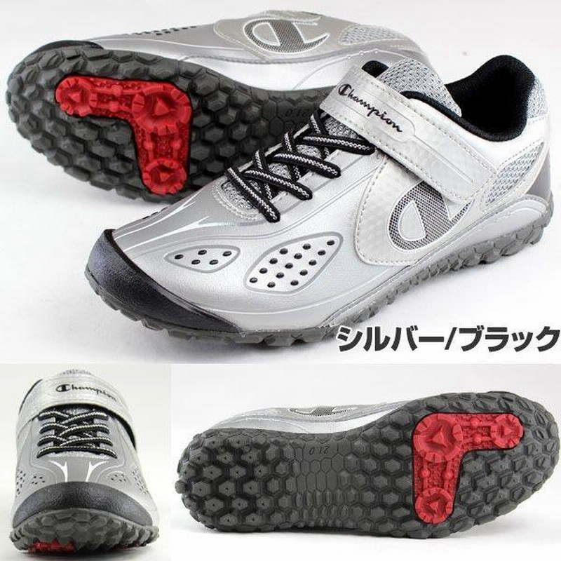 Champion J184 チャンピオン ネイビー レッド シルバー/ブラック