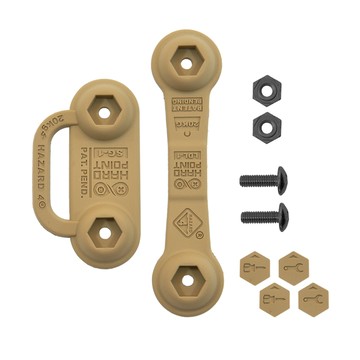 美國HAZARD 4 HardPoint Kit 眼孔完整配件組-狼綜色 (公司貨)HP-KIT1-CYT