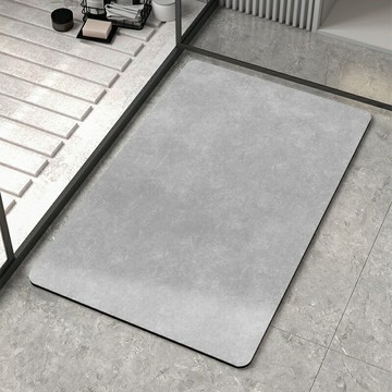 7種素色 耐髒吸水｜可客製化 棋盤格 珪藻土軟地墊 矽藻土軟地墊 吸水地墊 防滑墊 浴室地墊 珪藻土軟地墊 硅藻土地墊