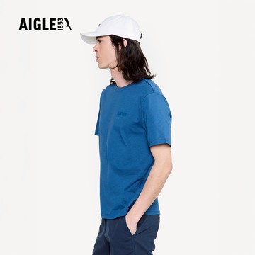 【AIGLE】男 快乾抗菌短袖T恤｜AG-FAV61