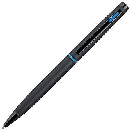 Lanier 4G Matt Black Ballpoint Pen Black Shiny Parts with Medium Tip 0.7mm Cross Style Refill (with Accents Pink or Purple or Orange or Blue or Wh