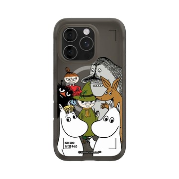 iPhone 16 Pro AirX 本質黑 - Moomin - 誰沒看鏡頭？