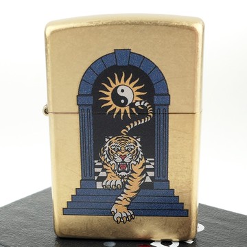 【ZIPPO】美系~Tiger Tattoo-老虎圖騰設計打火機