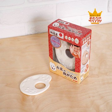 👶寶寶的第一個咬咬玩具💗【OOYII吾憶】日本製People米製品玩具系列-米的咬舔玩具｜新生禮、彌月禮｜