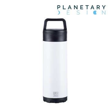 Planetary Design 雙蓋真空保溫瓶 BruTrekker Bottle TM1318 (18oz)【Snowflake 雪花白】
