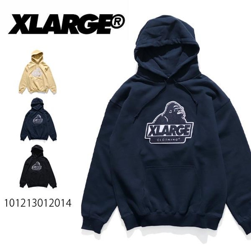 エクストララージ【X-LARGE】SLANTED OG PATCHED HOODED SWEAT