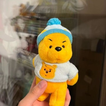 臺灣出貨💥維尼原創超萌手作15cm生氣噗噗毛絨玩具玩偶公仔陪伴安撫生日禮物
