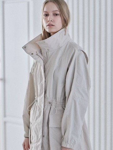 Detachable Hooded Dress Long Jumper