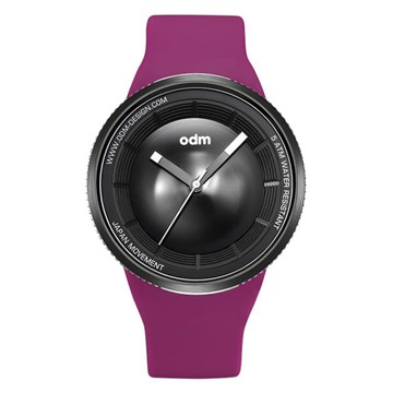 【odm】AE-1系列單眼相機設計腕錶-葡萄紫/DD160-05