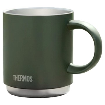 THERMOS 膳魔師 不鏽鋼真空馬克杯  森林綠  350ml  1個