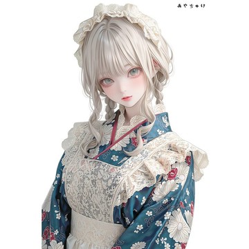 【9 月新作】07-144-0213 人物貼紙 幻想復古浪漫喫茶