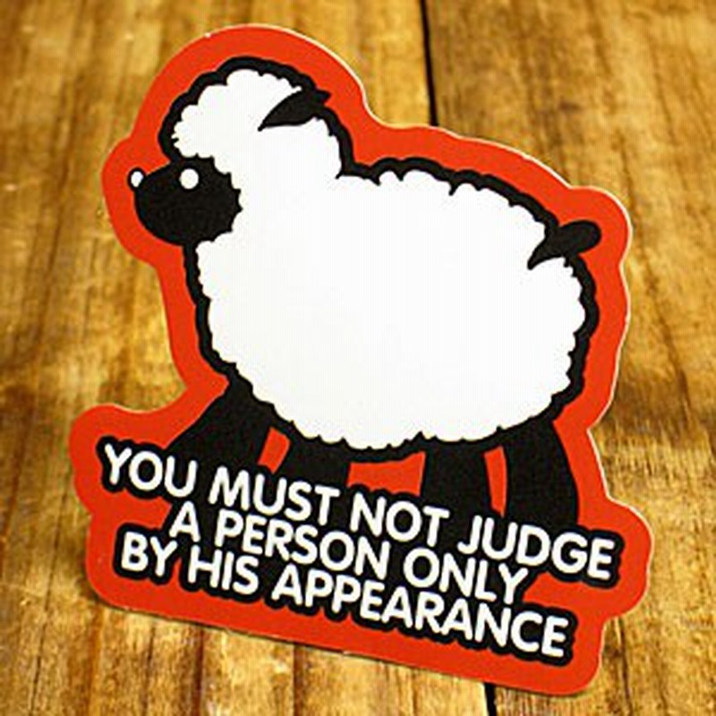 ステッカー 車 アメリカン バイク ヘルメット ことわざ 動物 羊 人は見かけによらぬもの Sc Ps118 Sxw 通販 Lineポイント最大1 0 Get Lineショッピング