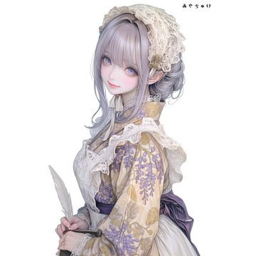 【9 月新作】07-142-0381 人物貼紙 幻想復古浪漫喫茶