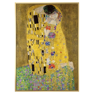 菠蘿選畫所 克林姆 吻 AVAR5717G  70 x 50cm  金色