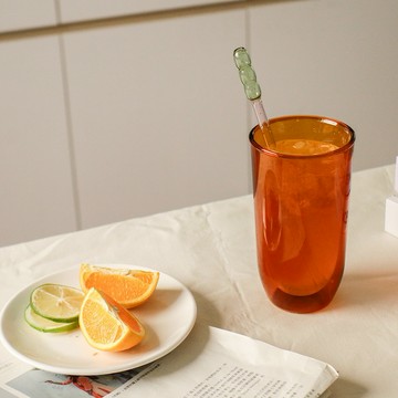 【好玻GOODGLAS】BOBA雙層玻璃杯420ml-清透&琥珀&透黑