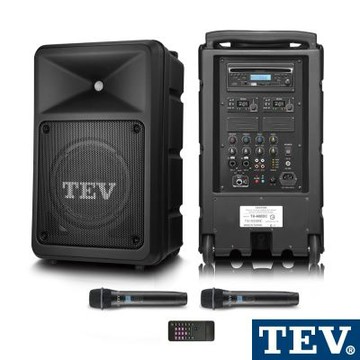 TEV 220W藍牙/CD/USB/SD雙頻無線擴音機 TA680DC-2
