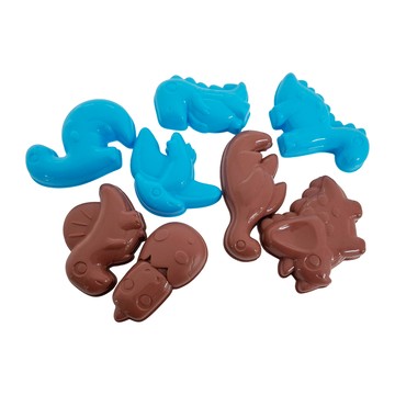 星空沙 模具  恐龍  恐龍 藍色 + 咖啡色  1個