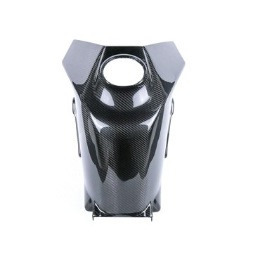 適用機車配件2018+  KTM RC390 碳纖維油箱蓋 3K幹碳 跨境
