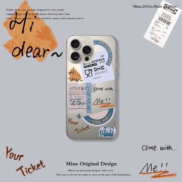 蘋果17pro手機殼原色IKE標簽iphone16promax手機殼15適用蘋果14透明遠峰藍13軟12潮軟15標簽Air創意拼圖logo