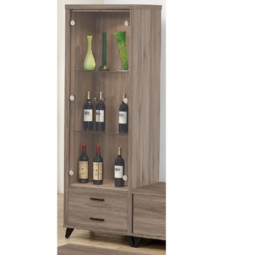 AS DESIGN 雅司家具-晟恩2尺展示櫃-60*38*182cm