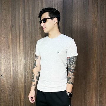 美國百分百【全新真品】Emporio Armani 短袖 棉質 合身 T恤 EA7 上衣 logo T-shirt 短T 三色 AH18