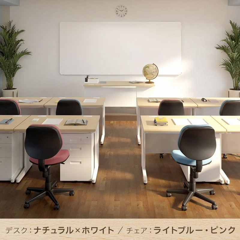 ランキングや新製品 Netforce デスクチェアセット 片袖机W1400mm 天板BK チェア GY Netforce デスクチェアセット 両袖机 エグゼクティブチェア GY
