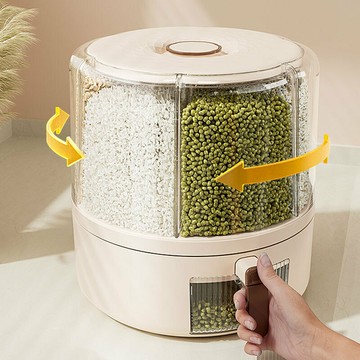 五谷雜糧收納盒防蟲防潮密封儲糧桶裝米桶家用2025新款儲米箱米缸 鑫弘-數碼配件