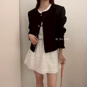 【Fee隔日到貨】韓系蕾絲花邊短裙🔥芭蕾風短裙 A字裙 迷你裙 短裙 褲裙 防曝光安全褲 半身裙 蛋糕裙 白色短裙