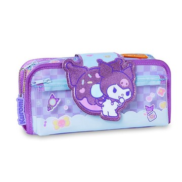 新品 三麗鷗聯名 2in1趣味鉛筆盒-點心酷洛米 Kuromi クロミ