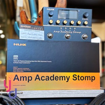 Nux AMP Academy Stomp 電 木 吉他 貝斯 綜合 效果器 Effect 公司貨 真空管 音色模擬