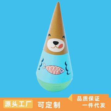 台灣出貨 手工DIY 兒童科學實驗國小國中幼兒園DIY趣味自製不倒翁手工材料物理教玩具