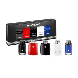 [小柒美材舖24H]【公司貨】MONTBLANC小香禮盒萬寶龍(傳奇*1+白朗峰*1+探尋*1+藍海*1+烈紅*1)