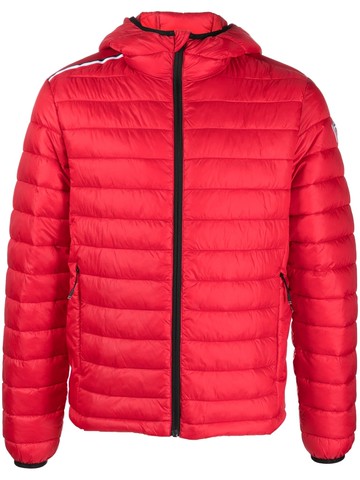 Rossignol - Rossi hooded padded jacket - men - Polyamide/Polyester/Polyamide - L - Red