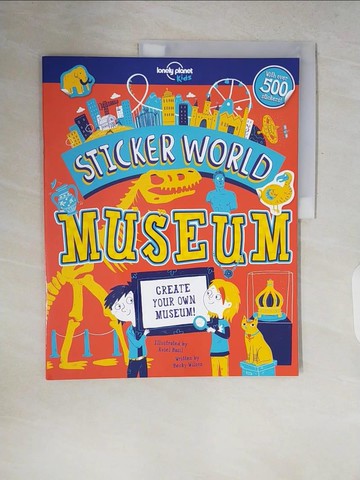 【書寶二手書T4／少年童書_ZQU】Sticker World - Museum 1 (AU/UK)_Lonely Planet