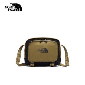 【The North Face 官方旗艦】北面男女款綠色休閒單肩包｜8AMV2EL 斜背包