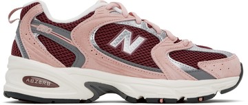 New Balance 酒红色 & 粉色 530 运动鞋